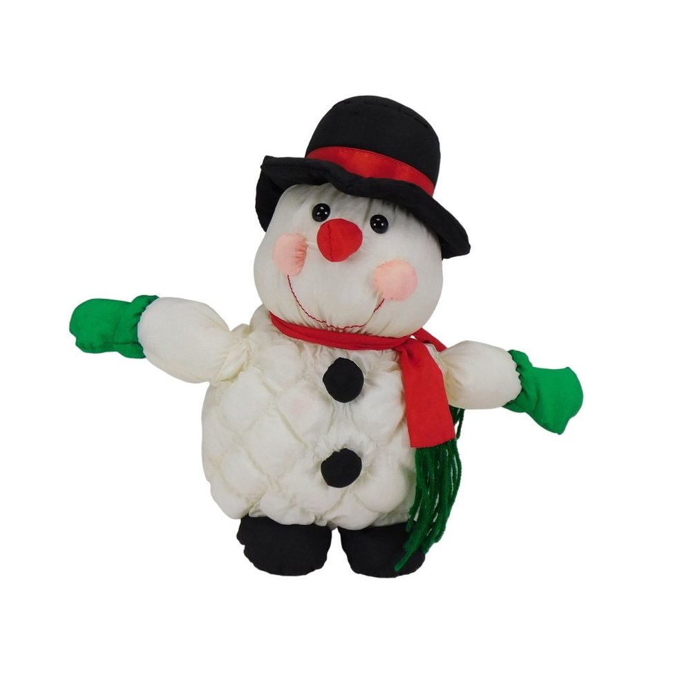 Toy-O-Rama Christmas Snowman Stuffed Plush 12"